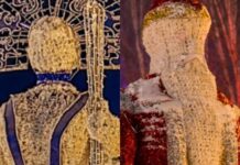 Новогоднее чудо: Нижневартовск встречает праздник Дедом Морозом из «Футурамы» и безликой Снегурочкой